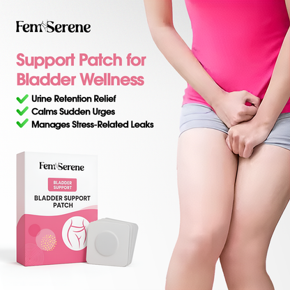 FemSerene Bladder Support Patch | Stops Urine Leakage & Urgency 3x Faster, Notice Results From Day One!