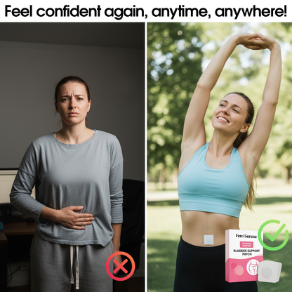 FemSerene Bladder Support Patch | Stops Urine Leakage & Urgency 3x Faster, Notice Results From Day One!