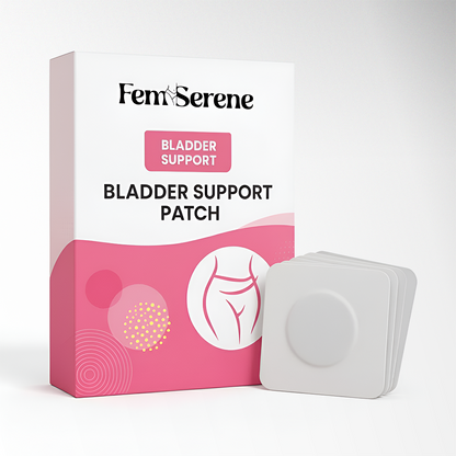 FemSerene Bladder Support Patch | Stops Urine Leakage & Urgency 3x Faster, Notice Results From Day One!