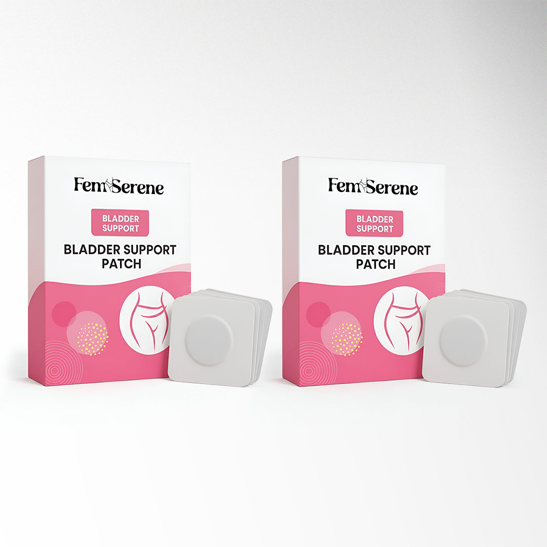 FemSerene Bladder Support Patch | Stops Urine Leakage & Urgency 3x Faster, Notice Results From Day One!